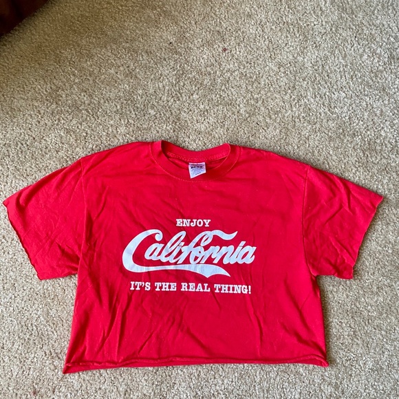 Vintage Tops - California crop top
